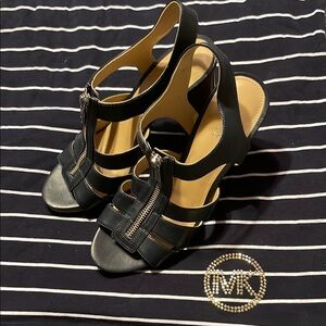 Michael Kors Navy Blue Strappy Sandals